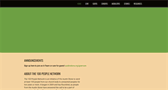 Desktop Screenshot of 100peoplenetwork.org